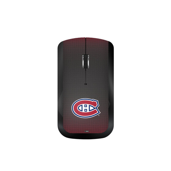 Montreal Canadiens Linen Wireless Mouse-0
