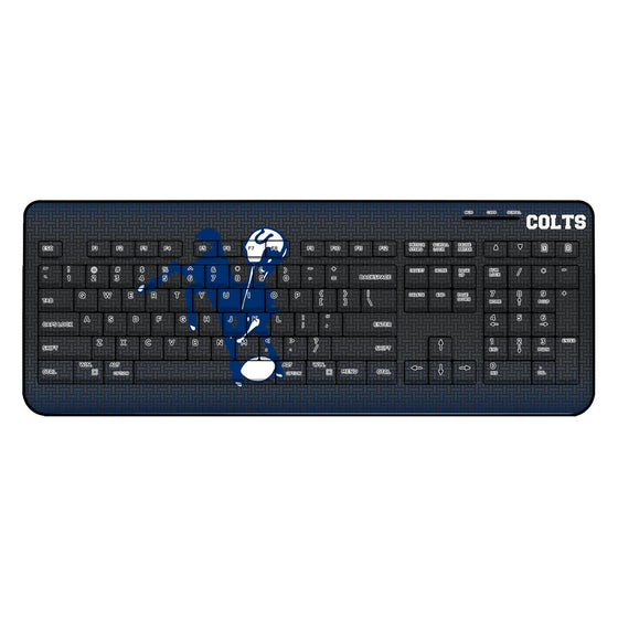 Baltimore Colts 1946 Historic Collection Linen Wireless USB Keyboard-0