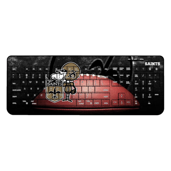 New Orleans Saints Historic Collection Legendary Wireless USB Keyboard-0
