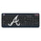 Atlanta Braves Linen Wireless USB Keyboard-0