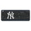 New York Yankees Linen Wireless USB Keyboard-0