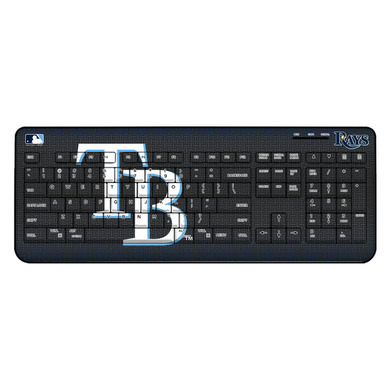 Tampa Bay Rays Linen Wireless USB Keyboard-0