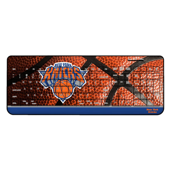 New York Knicks Basketball Wireless USB Keyboard-0