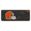 Cleveland Browns Linen Wireless USB Keyboard-0