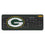 Green Bay Packers Linen Wireless USB Keyboard-0