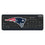 New England Patriots Linen Wireless USB Keyboard-0