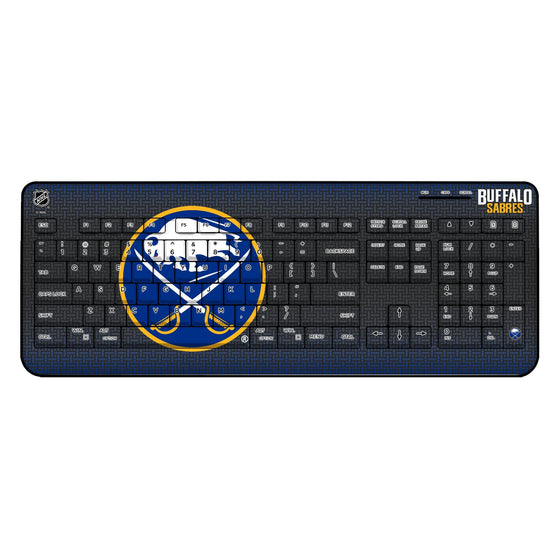 Buffalo Sabres Linen Wireless USB Keyboard-0