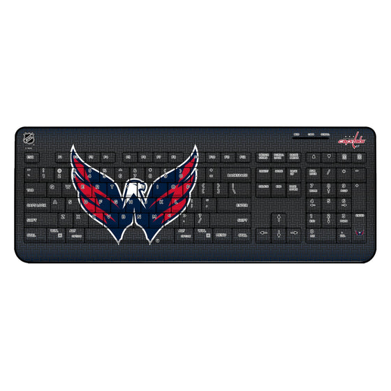 Washington Capitals Linen Wireless USB Keyboard-0