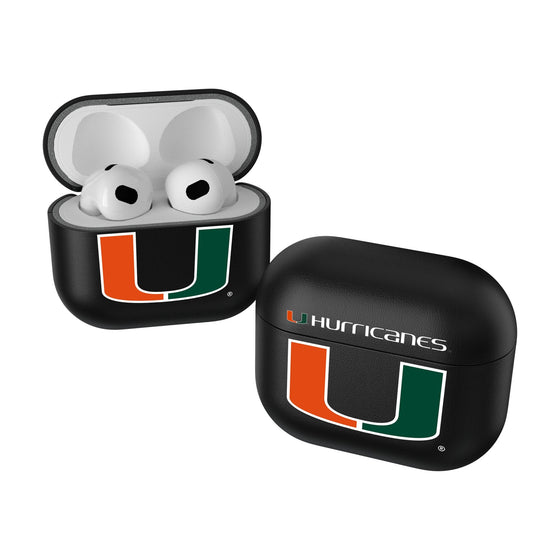 Miami Hurricanes Insignia AirPod Case Cover-0