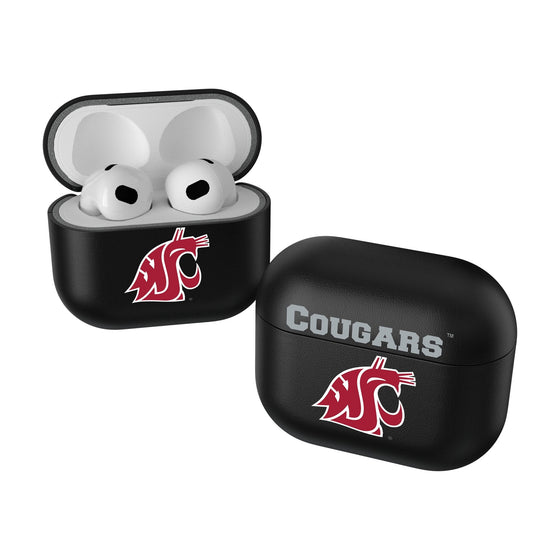 Washington State Cougars Insignia AirPod Case Cover-0