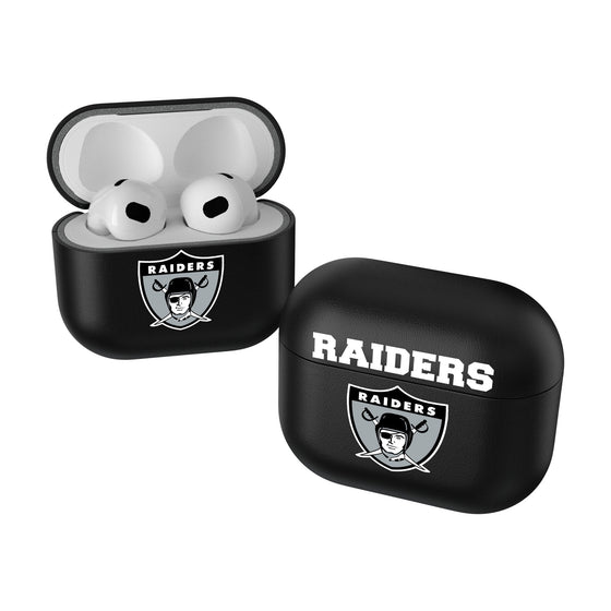 Oakland Raiders 1963 Historic Collection Insignia AirPod Case Cover-0