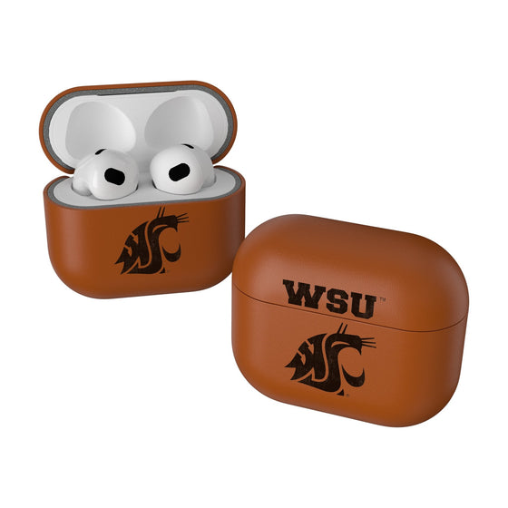 Washington State Cougars Burn AirPod Case Cover-0