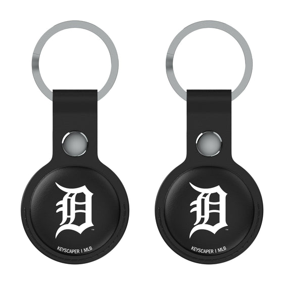 Detroit Tigers Insignia Black Airtag Holder 2-Pack-0