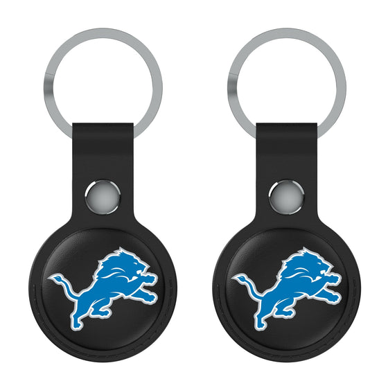 Detroit Lions Insignia Black Airtag Holder 2-Pack-0