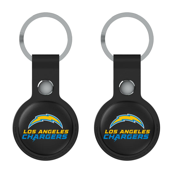 Los Angeles Chargers Insignia Black Airtag Holder 2-Pack-0