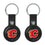 Calgary Flames Insignia Black Airtag Holder 2-Pack-0