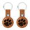 Clemson Tigers Burn Brown Airtag Holder 2-Pack-0