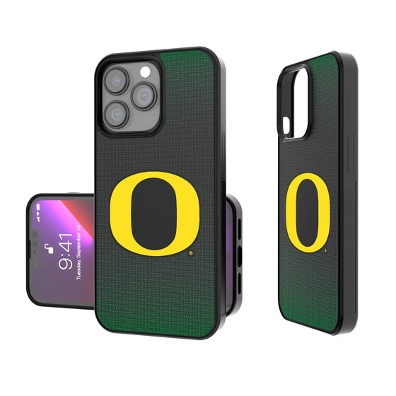 University of Oregon Ducks Linen Bump Phone Case-0