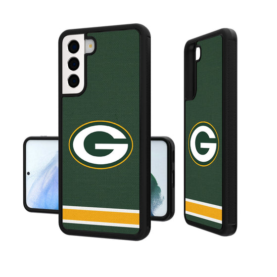 Green Bay Packers Stripe Bump Case-1