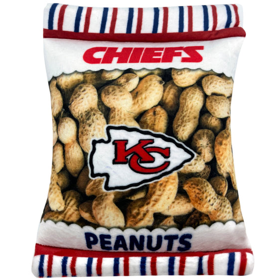 Kansas City Chiefs Peanut Bag Toy by Pets First