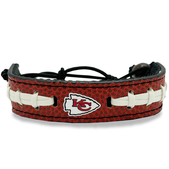 Kansas City Chiefs Human Pebble Grain Bracelet