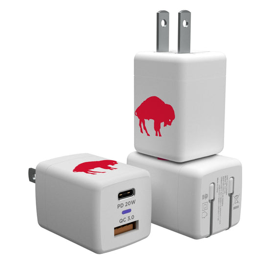 Buffalo Bills Historic Collection Insignia USB A/C Charger-0