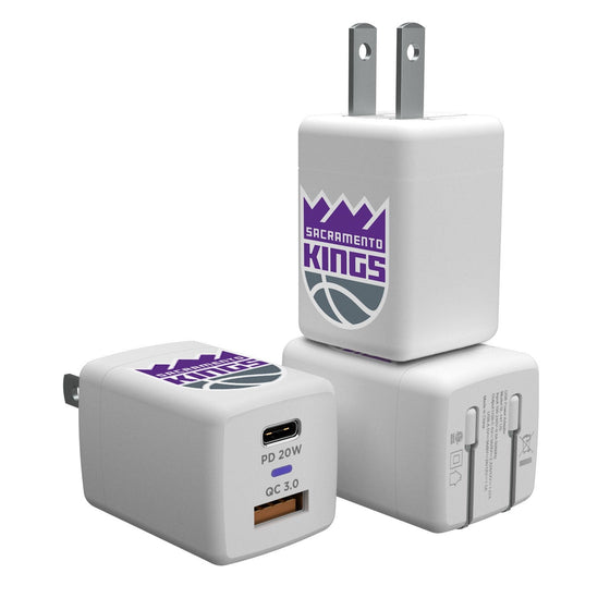 Sacramento Kings Insignia USB A/C Charger-0