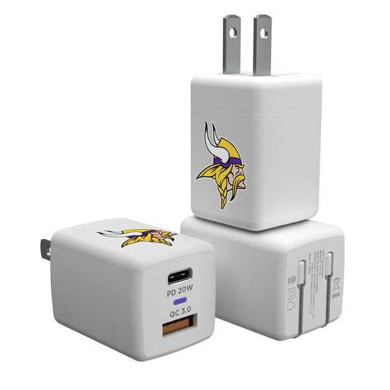 Minnesota Vikings Insignia USB A/C Charger-0