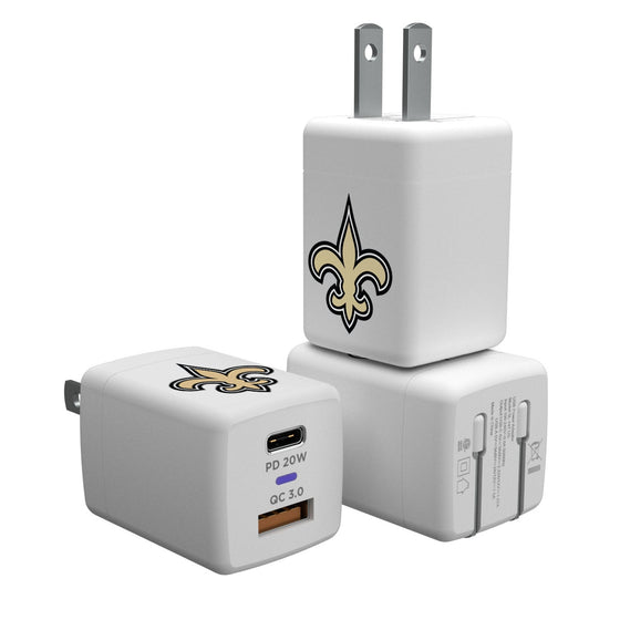 New Orleans Saints Insignia USB A/C Charger-0