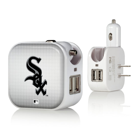 Chicago White Sox Linen 2 in 1 USB Charger-0