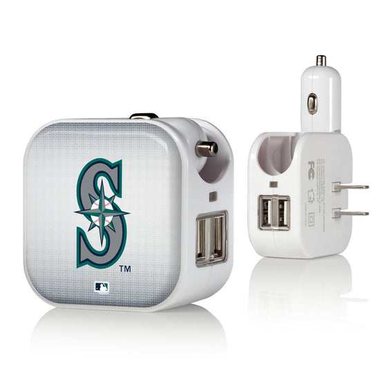 Seattle Mariners Linen 2 in 1 USB Charger-0
