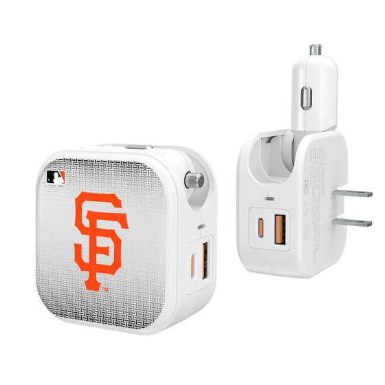 San Francisco Giants Linen 2 in 1 USB Charger-0