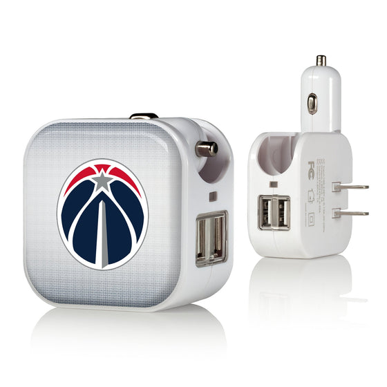 Washington Wizards Linen 2 in 1 USB Charger-0