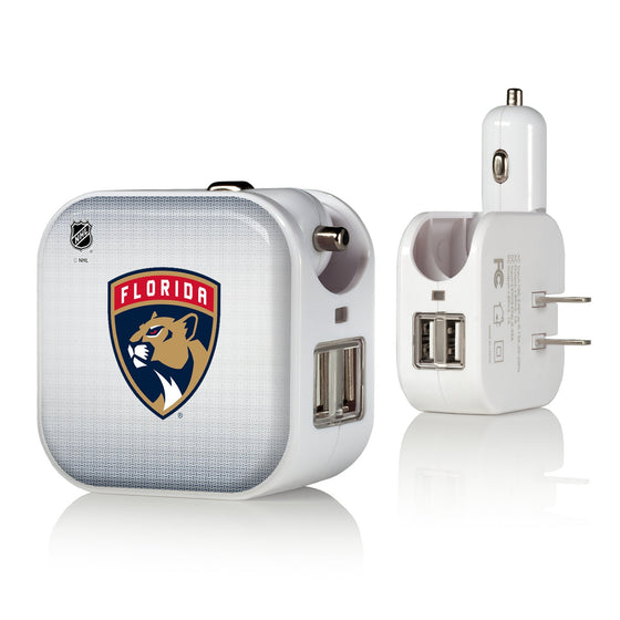 Florida Panthers Linen 2 in 1 USB Charger-0