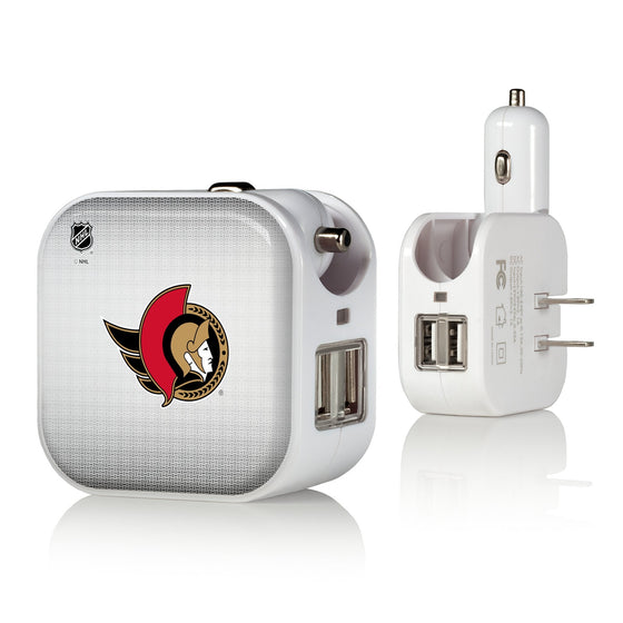 Ottawa Senators Linen 2 in 1 USB Charger-0