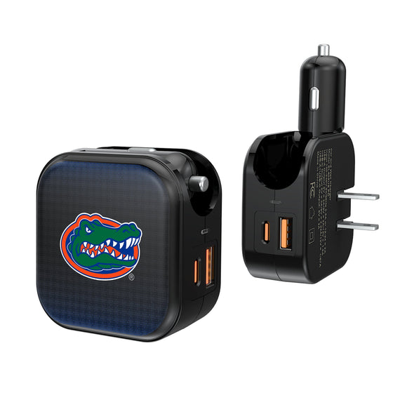 Florida Gators Linen 2 in 1 USB A/C Charger-0