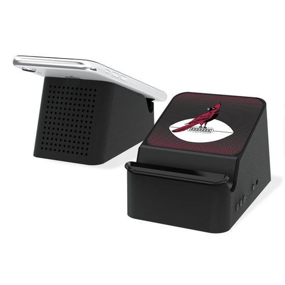 Chicago Cardinals 1947-1959 Historic Collection Linen Wireless Charging Station and Bluetooth Speaker-0