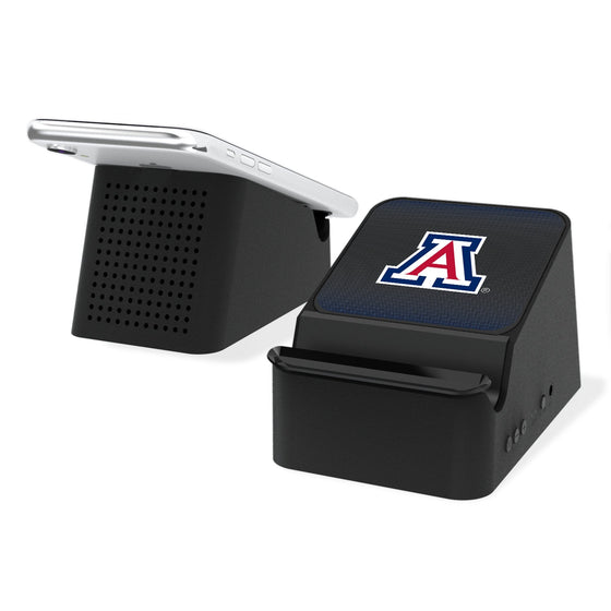 Arizona Wildcats Linen Wireless Charging Station and Bluetooth Speaker-0