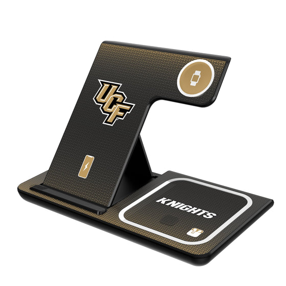 Central Florida Golden Knights Linen 3 in 1 Charging Station-0