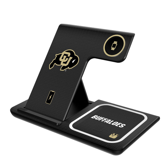 Colorado Buffaloes Linen 3 in 1 Charging Station-0