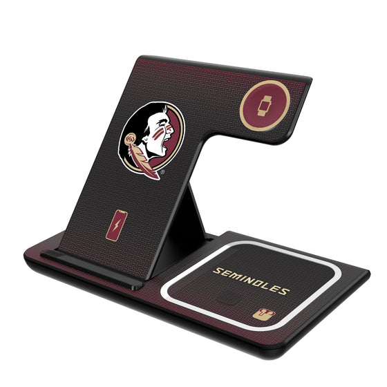 Florida State Seminoles Linen 3 in 1 Charging Station-0