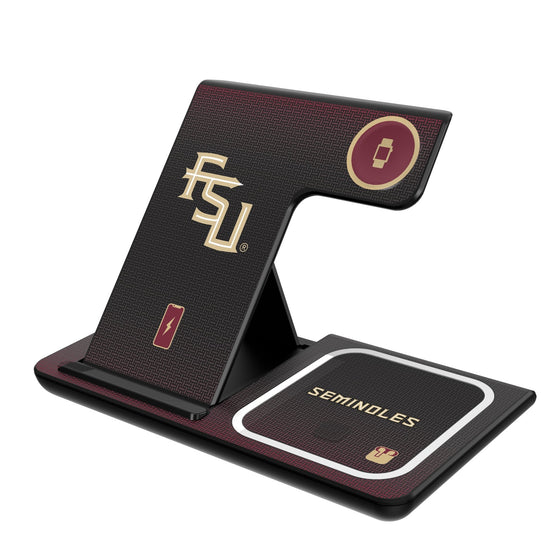 Florida State Seminoles Linen 3 in 1 Charging Station-0