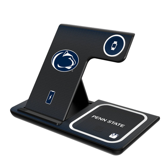 Penn State Nittany Lions Linen 3 in 1 Charging Station-0