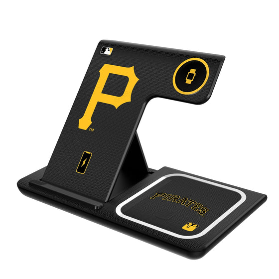 Pittsburgh Pirates Linen 3 in 1 Charging Station-0