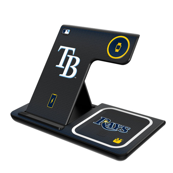 Tampa Bay Rays Linen 3 in 1 Charging Station-0