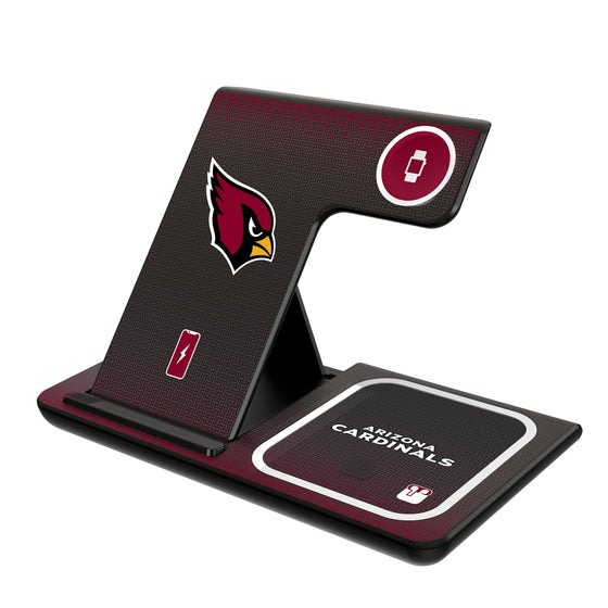 Arizona Cardinals Linen 3 in 1 Charging Station-0