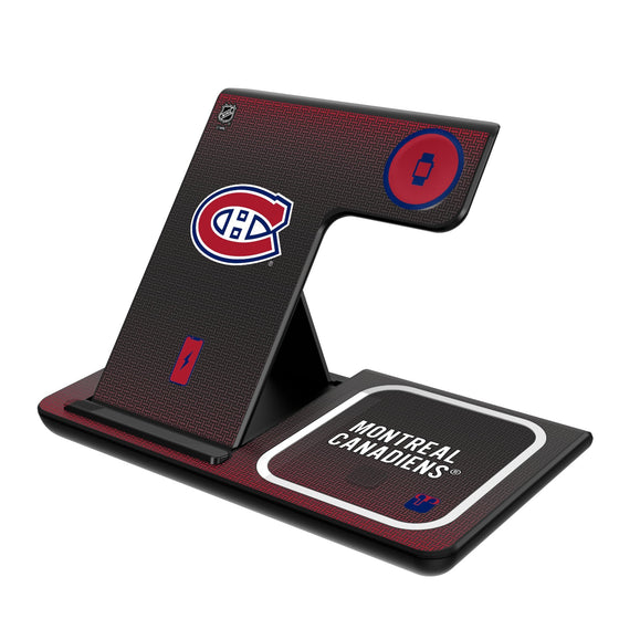 Montreal Canadiens Linen 3 in 1 Charging Station-0