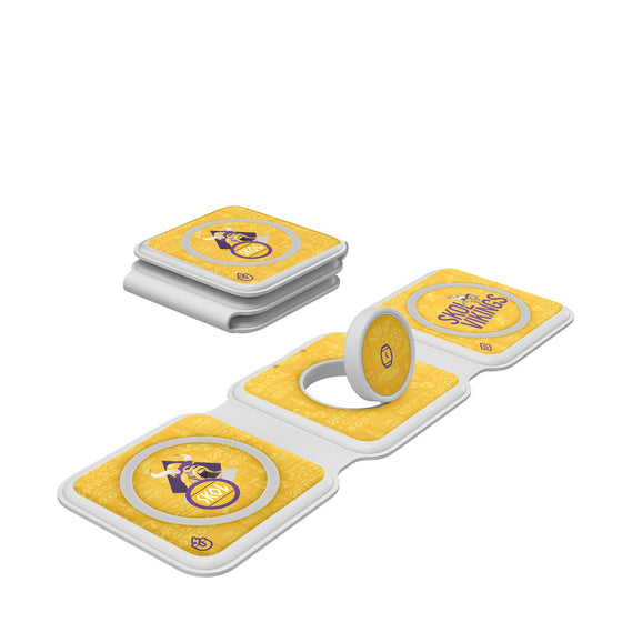 Minnesota Vikings 2024 Illustrated Limited Edition Foldable 3 in 1 Charger-0