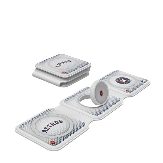 Houston Astros Linen Foldable 3 in 1 Charger-0