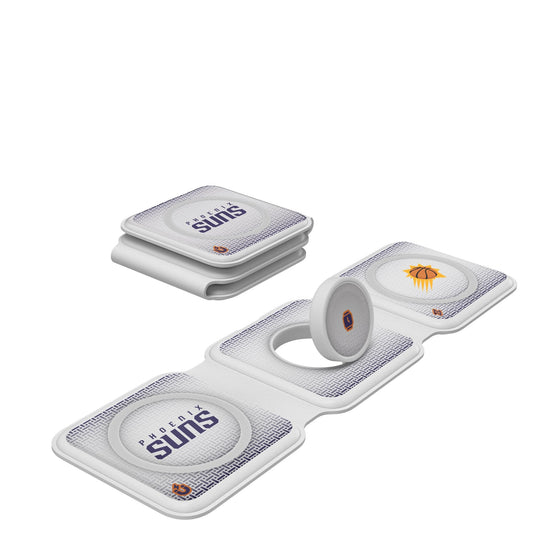 Phoenix Suns Linen Foldable 3 in 1 Charger-0